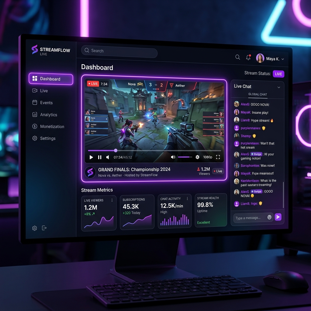 StreamWave — High-Concurrency Broadcast Engine